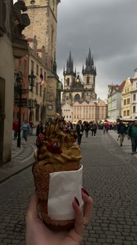 Trdelník With Ice Cream
