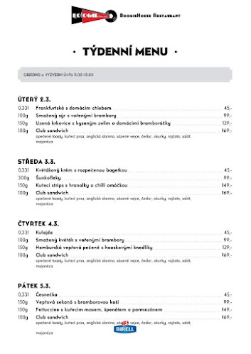 BoogieHouse Restaurant - Praha