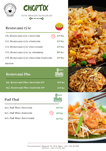 Opinii despre Chopstix Plzeň în Plzeň - Gastronomie a pohostinství