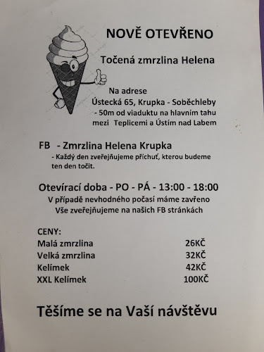 Zmrzlina Helena Krupka