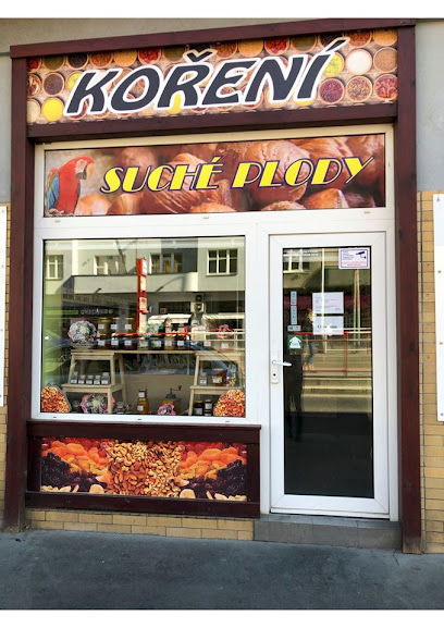 Suché plody a koření