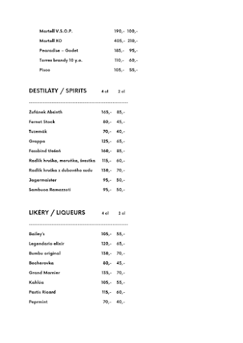 Hoffa bar - Gastronomie a pohostinství