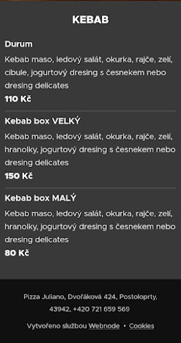 Pizza Kebab Juliano - Ústí nad Labem