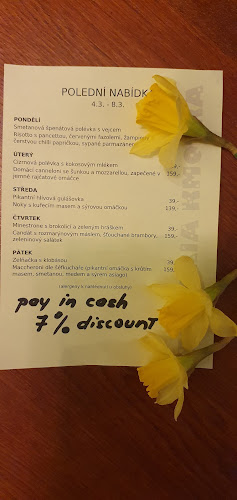 Opinii despre Pizzeria Kmotra Kavárna în Nové Město - Gastronomie a pohostinství