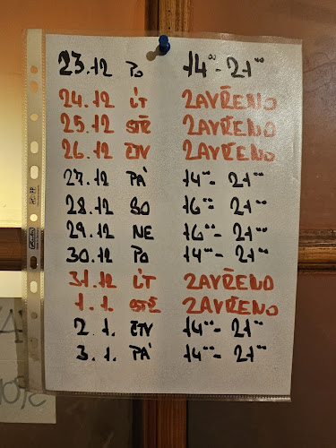 Opinii despre Hospoda U Procházků în Praha 4 - Gastronomie a pohostinství