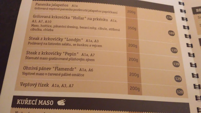 U Hollara - Gastronomie a pohostinství