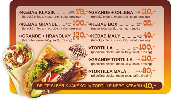 Opinii despre Grande Kebab Bruntal în Bruntál - Gastronomie a pohostinství