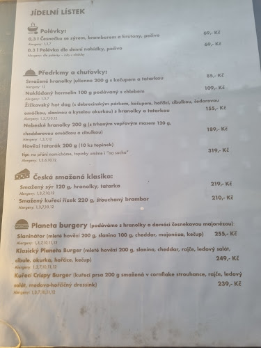 Opinii despre Restaurace Planeta Žižkov în Praha - Gastronomie a pohostinství