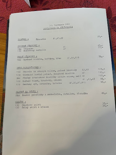 Restaurace Na Křižovatce - Nové Město