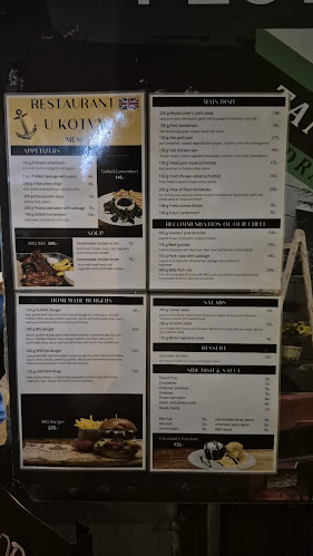 Opinii despre U Kotvy în Nové Město - Gastronomie a pohostinství