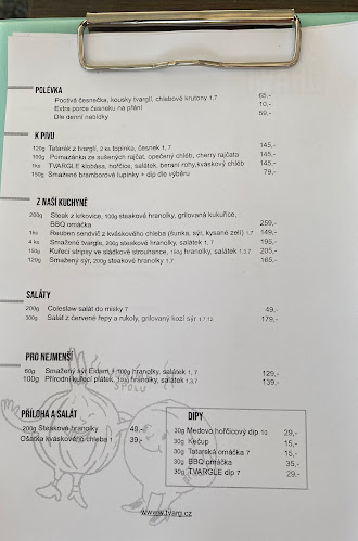 Opinii despre Pivovar TVARG în Olomouc - Gastronomie a pohostinství