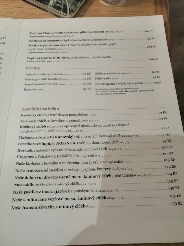 Comentarii opinii despre Nok Nok Restaurace Hradec Králové