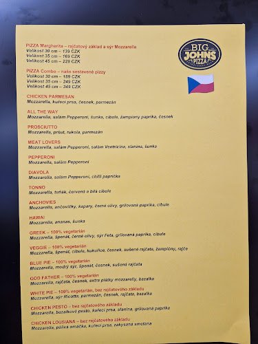 Big Johns PIZZA - TAKE AWAY/DELIVERY