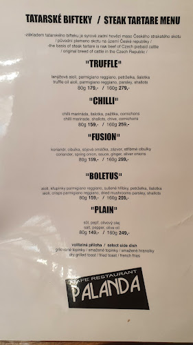 Café restaurant Palanda - Gastronomie a pohostinství