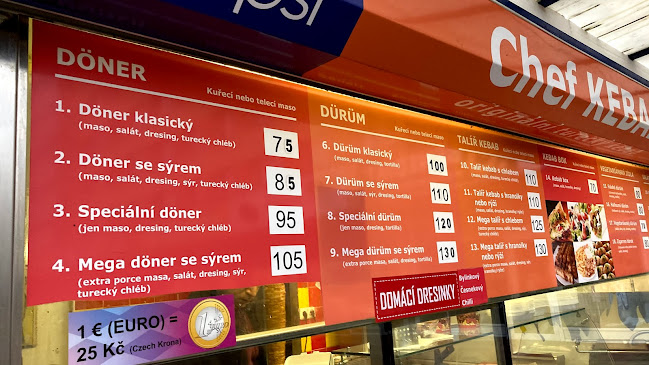 Opinii despre Chef KEBAB în Most - Gastronomie a pohostinství