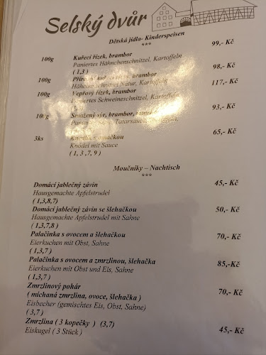 Restaurace / Penzion - Selský dvůr - Karlovy Vary