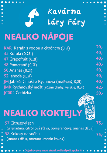 Opinii despre Kavárna Láry Fáry Rychnov n. Kněžnou în Rychnov nad Kněžnou - Gastronomie a pohostinství