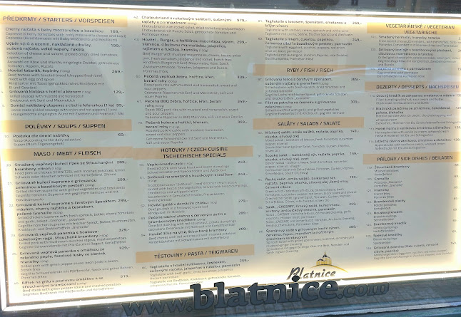 Restaurace Blatnice - Staré Město