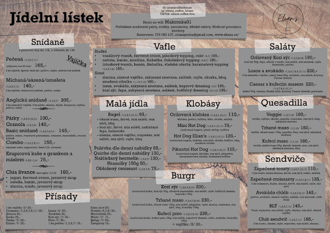 Opinii despre Elian's Coffee House în Praha 9 - Gastronomie a pohostinství