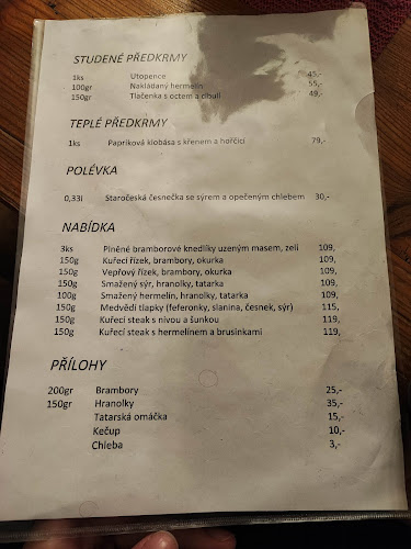 Comentarii opinii despre Restaurace Na Křižovatce