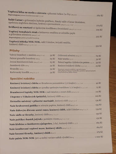 Nok Nok Restaurace Hradec Králové