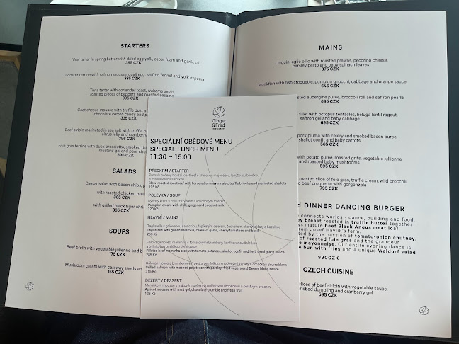 Tančící dům - Ginger & Fred Restaurant - Gastronomie a pohostinství