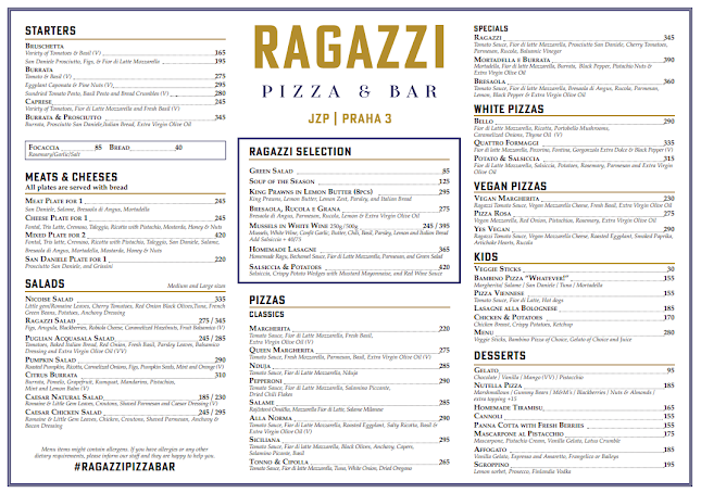 Ragazzi Pizza & Bar JZP - Gastronomie a pohostinství