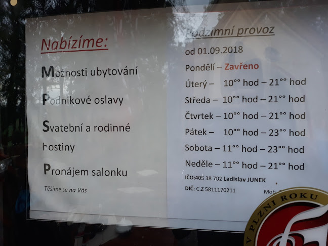 Restaurace S Ubytováním U sv. Antonína - Hradešice