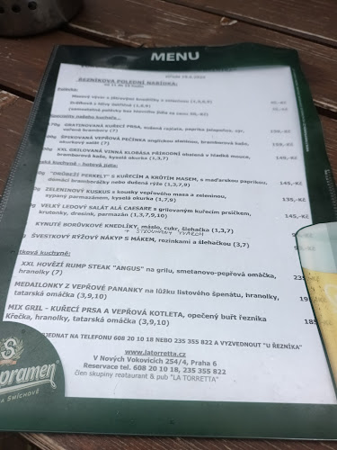 Opinii despre Restaurace U Řezníka în Praha 6 - Gastronomie a pohostinství