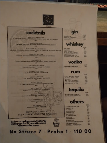 Opinii despre Bar no. 7 în Nové Město - Gastronomie a pohostinství