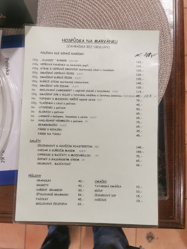 Comentarii opinii despre Hospůdka Na Marvánku