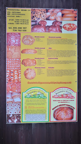 Opinii despre Pekárna Měník, prodejna în Měník - Gastronomie a pohostinství