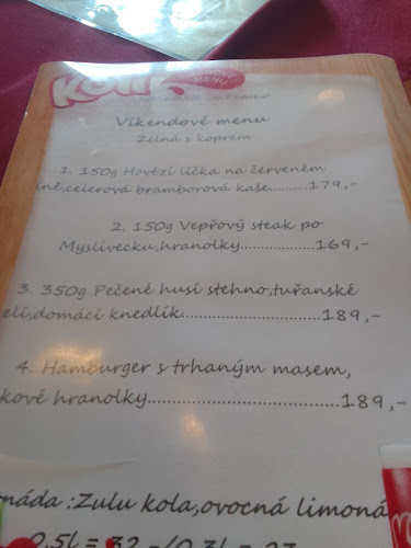 Comentarii opinii despre Restaurace NA MĚSTEČKU