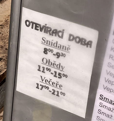 Opinii despre Restaurace Panelovka în Bítov - Gastronomie a pohostinství