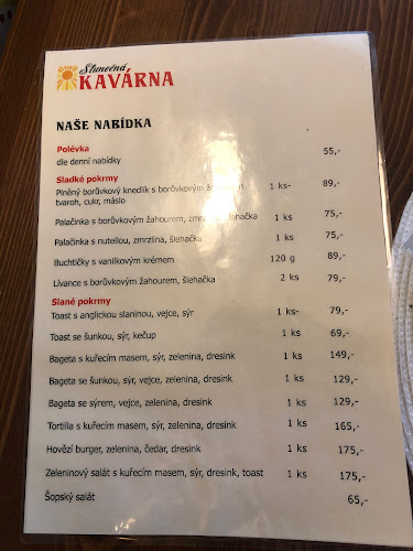 Slunečná kavárna - Gastronomie a pohostinství