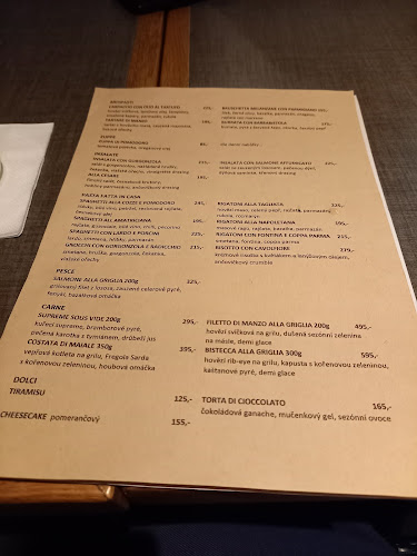 Opinii despre Ristorante Cerreto în Praha 9 - Gastronomie a pohostinství