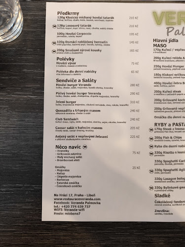 Restaurace Veranda Palmovka - Gastronomie a pohostinství