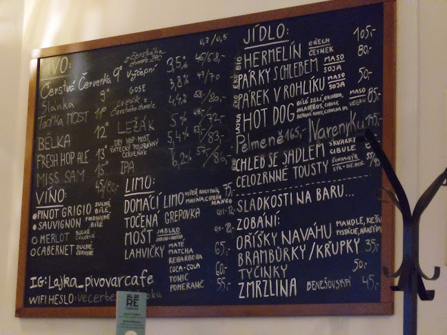 Lajka pivovar - café - Praha