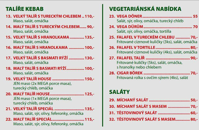 Comentarii opinii despre Kebab house hlučin