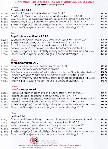 Restaurace Steak Bar U Vdolečka