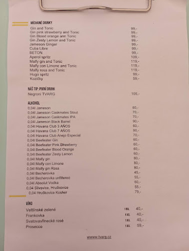 Pivovar TVARG - Olomouc