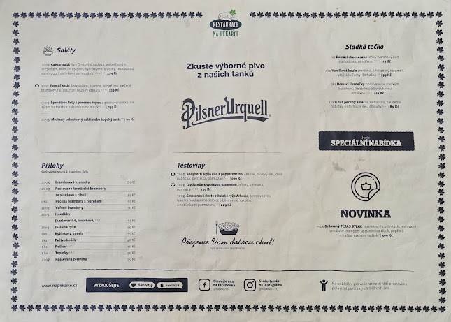 Restaurace Na Pekařce - Gastronomie a pohostinství