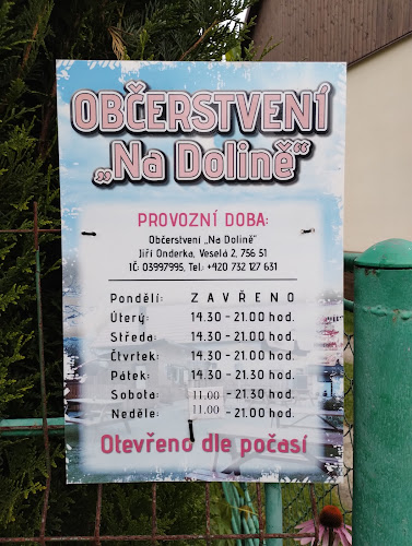 Comentarii opinii despre Občerstvení na Dolině