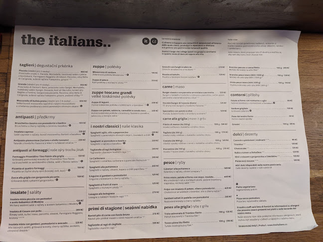 the italians wine food - Praha