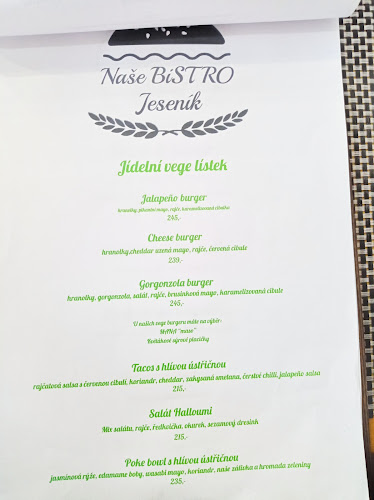 Opinii despre Naše BiSTRO Jeseník în Jeseník - Gastronomie a pohostinství