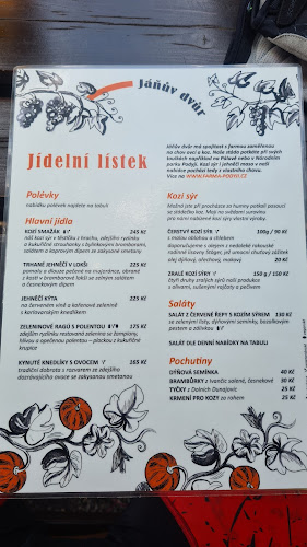 Jáňův dvůr - Gastronomie a pohostinství