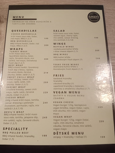 Opinii despre Burger's Teplice în Teplice - Gastronomie a pohostinství