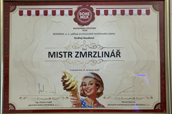 Točená zmrzlina Osečná - Liberec