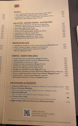 Opinii despre Café Creperie Pod Věží în Malá Strana - Gastronomie a pohostinství