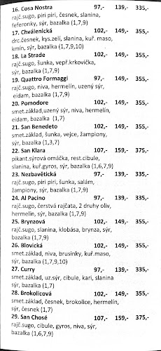 Opinii despre Pizza Grill Chvalenice în Chválenice - Gastronomie a pohostinství